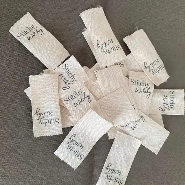Woven Stitchy Witchy fabric labels, sewn into every handmade piece